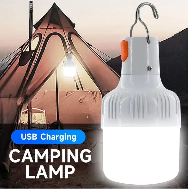 Outdoor USB Rechargeable LED Lamp Bulbs High Brightness - Image 10