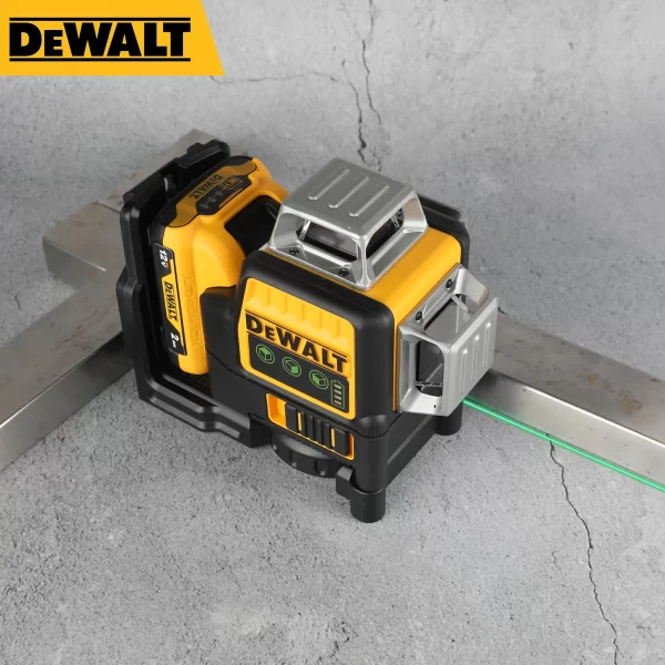 Dewalt DW089LG 12-Line Green Beam Laser Level - 360° 3-Side Coverage, 12V - Image 3
