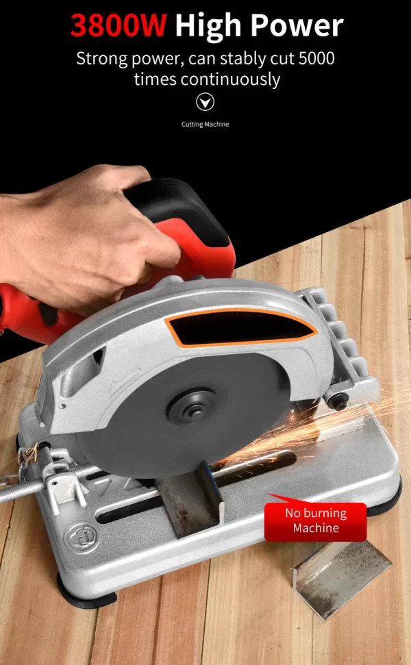 Mini Profile Cutting Machine 0-45 Degrees Table Cutter Mini Electric Saw Table Saw for Cutting Metal - Image 13