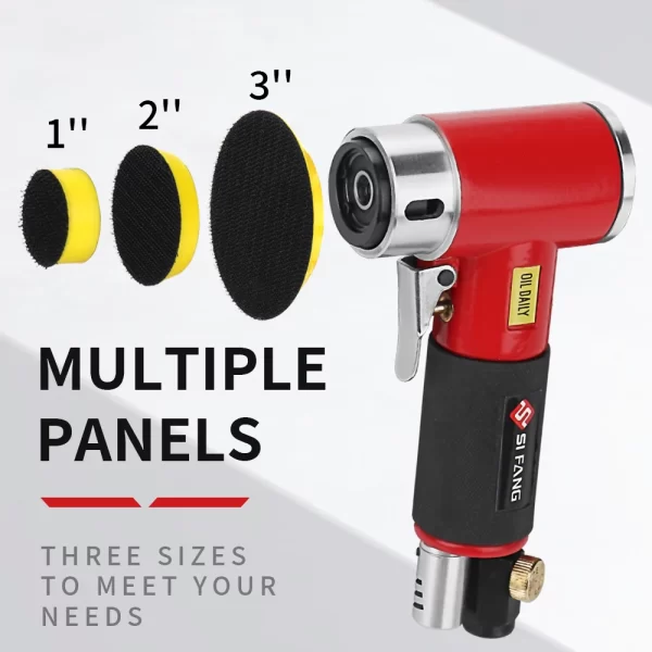 SIFANG Random Orbit Air Sander Mini Pneumatic Grinding Machine for Car Polishing - Image 3