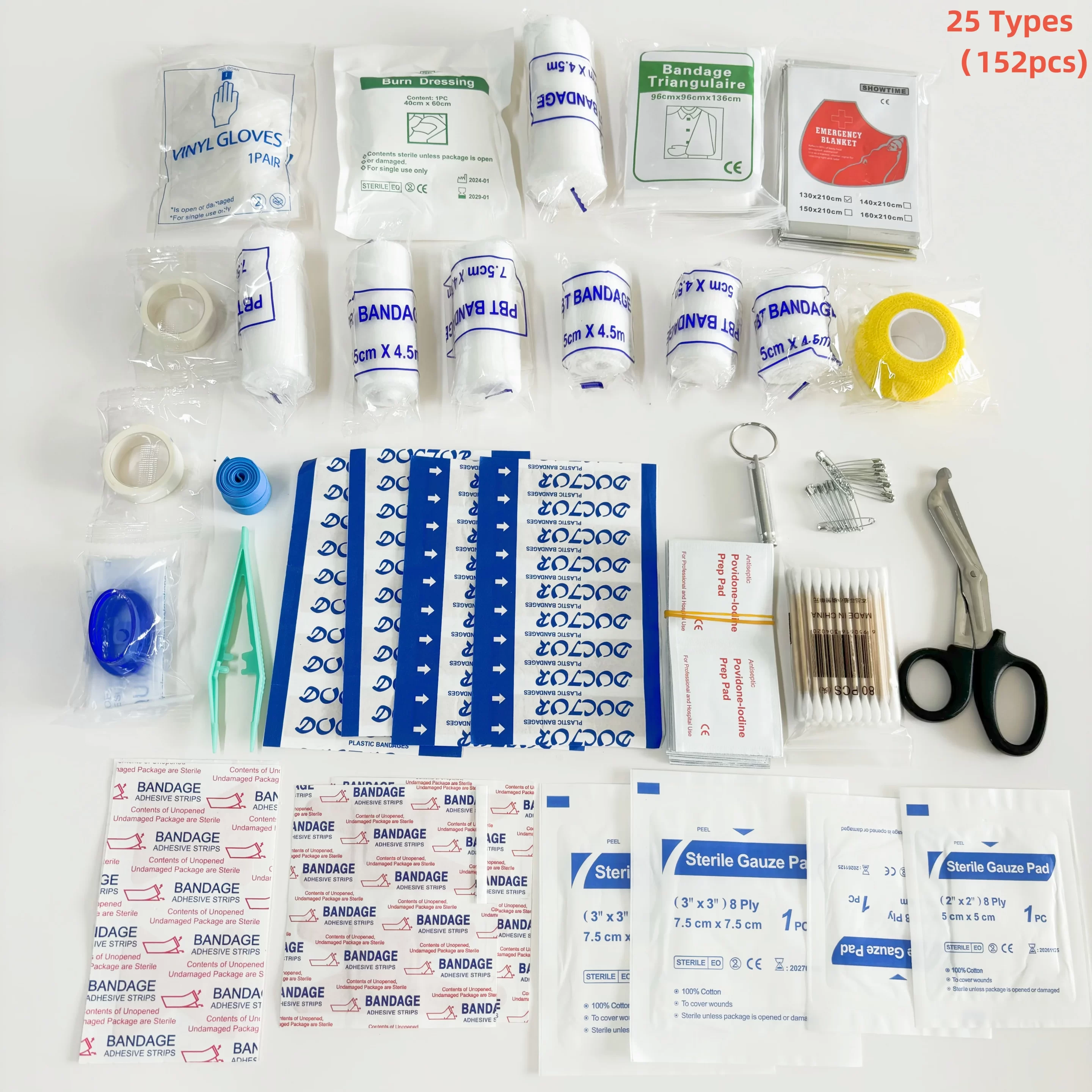 Portable Emergency Medical First Aid Bag Kit - Image 12
