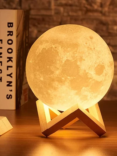 Book Light LED Moon Light Galaxy Light, Moon Night Light