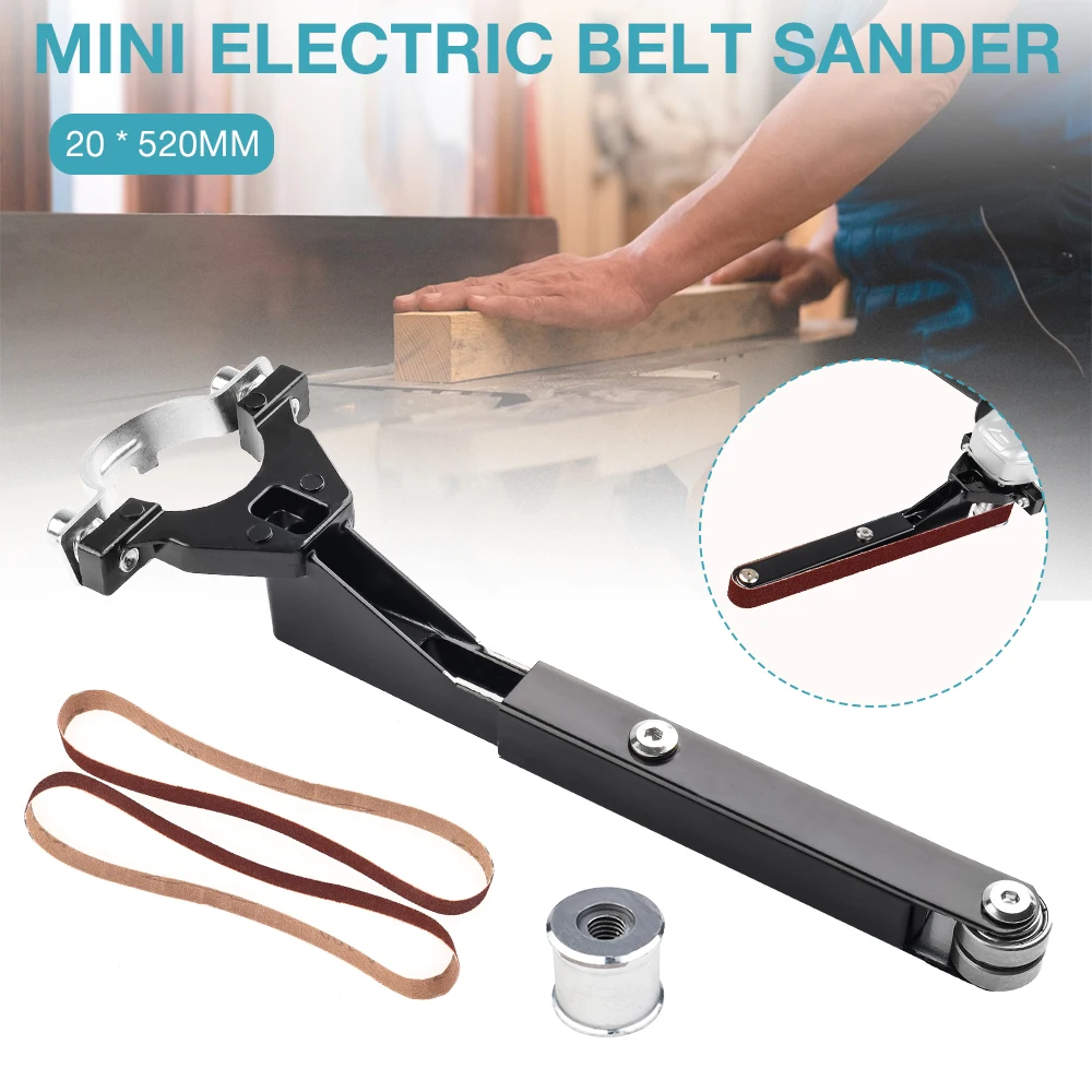 Grinder Mini Sander Multifunctional Cordless Polishing Machine, Home Angle Grinder Modification Belt Sander Accessories, Tools - Image 9