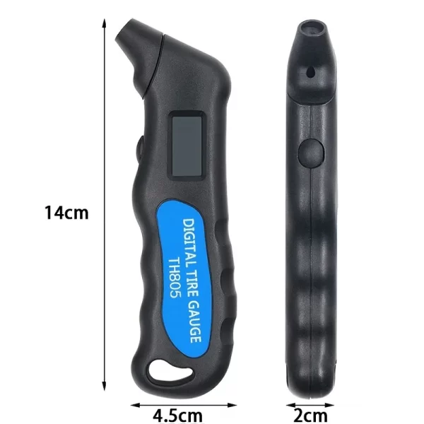 Universal TH805 Digital Car Tire  Air Pressure Gauge Meter LCD Display Tester - Image 2