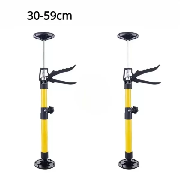 2Pcs Labor-Saving Telescopic Steel Support Rod Cabinet Jack Drywall Construction Tool Extensible Non-slip Hand Lifting Jack Tool - Image 10