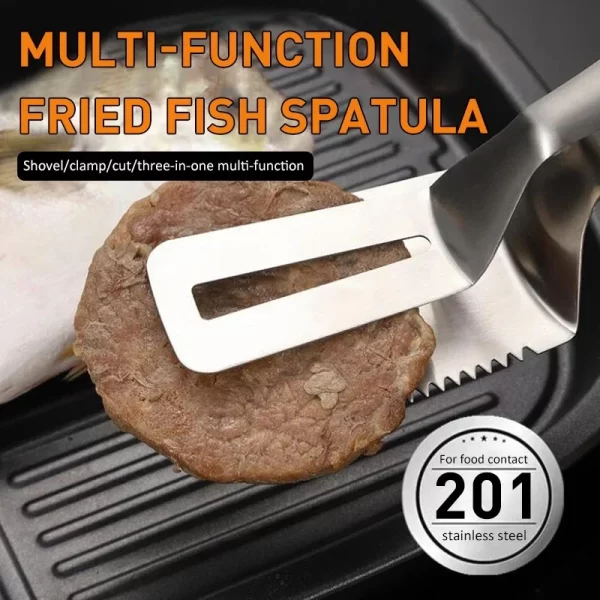 Kitchen BBQ Cooking Tools - Fried Shovel, Barbecue Clip, Tongs for Bread, Steak, Meat, and Vegetable - Image 5