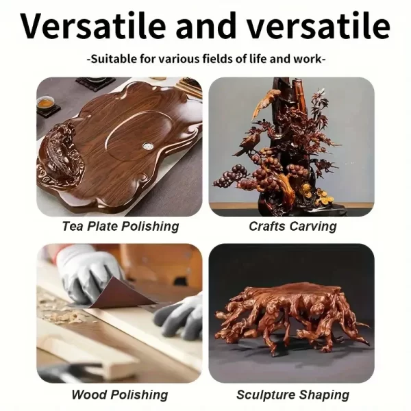 1/3pcs Woodworking Carving Wheel Polishing Wheel Versatile Sanding Disc Wood Shaping Tool Abrasive Disc - Image 6