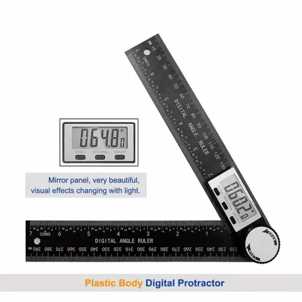1 PC 2 in 1 Digital Angle Detector Scale Suitable for Woodworking Measurement Tools High Accuracy - Image 8