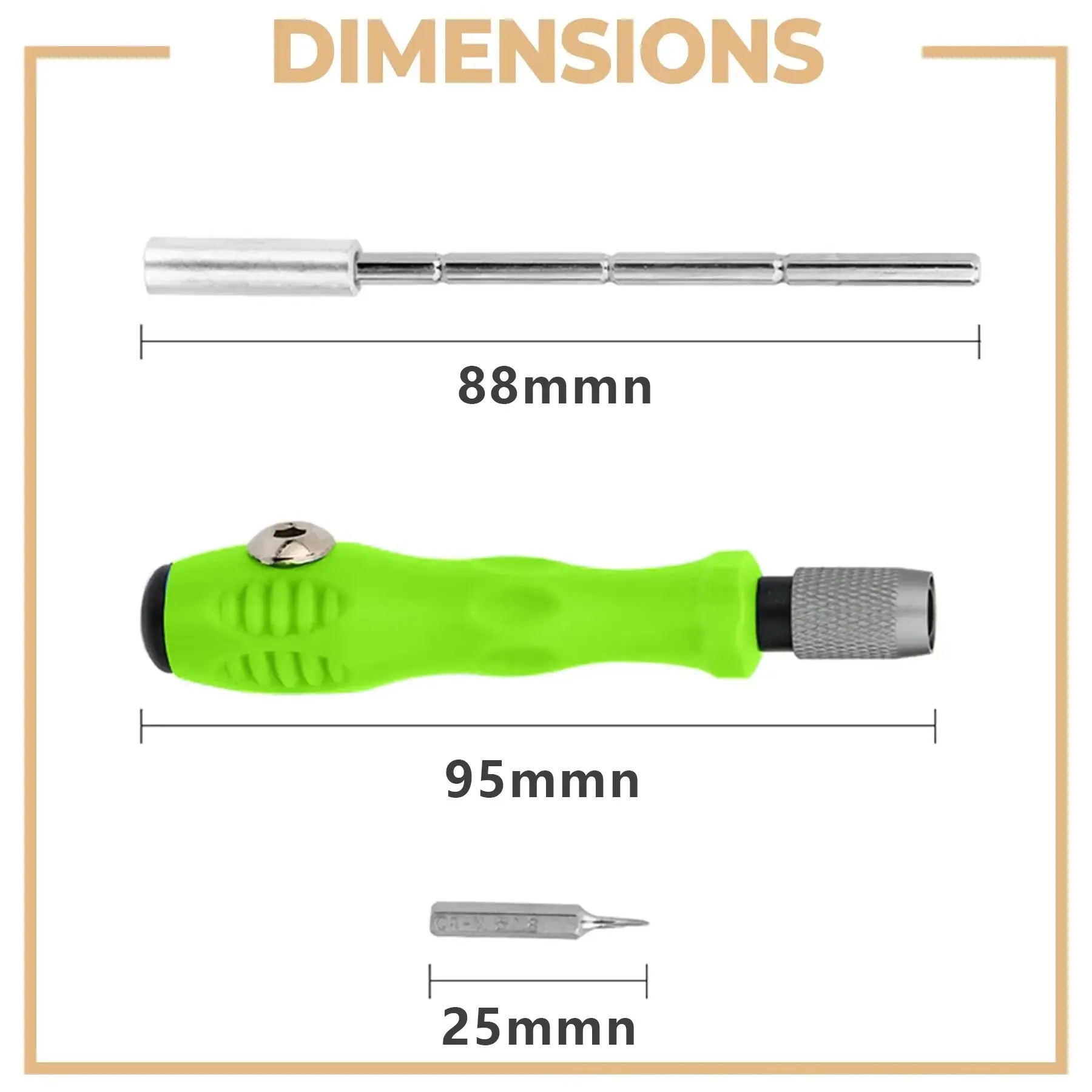 Mini 32-in-1 Precision Screwdriver Set Magnetic Phillips Bits Multifunctional Hand Repair Tool Kit - Image 6