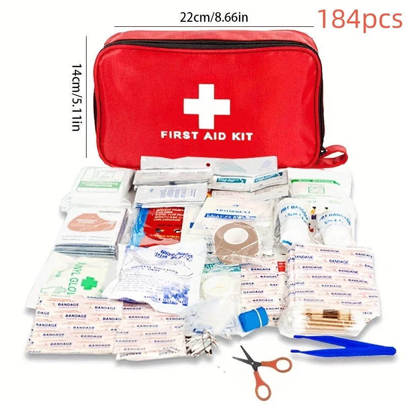Portable Emergency Medical First Aid Bag Kit - Image 13