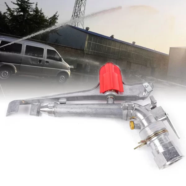 1.5In Agricultural Irrigation Spray Gun Lawn Garden Farm Large-area Water Sprinkler - Image 4