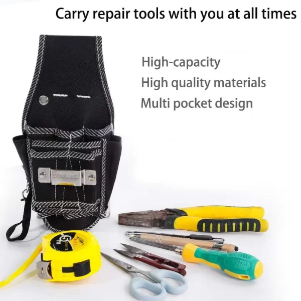 9 In 1 High Quality Tool Waist Pack Belt Utility Kit Holder Nylon Fabric - Image 11