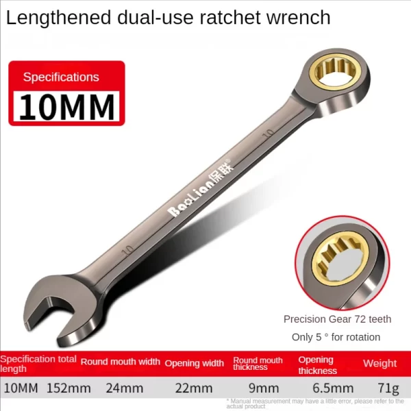 Universal Torx Wrench Adjustable Torque 8-22mm Ratchet Spanner - Image 51