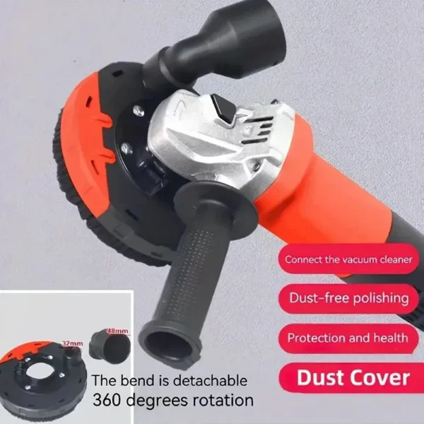 Angle Grinder Dust Cover Shroud Angle Grinder Surface Grinding Cutting Dust Shroud - Image 2