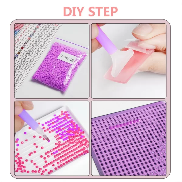 Huacan Diy Diamond Mosaic Winter Scnenery Rhinestone Pictures Full Round Square Drill Painting Landscape Kit - Image 6