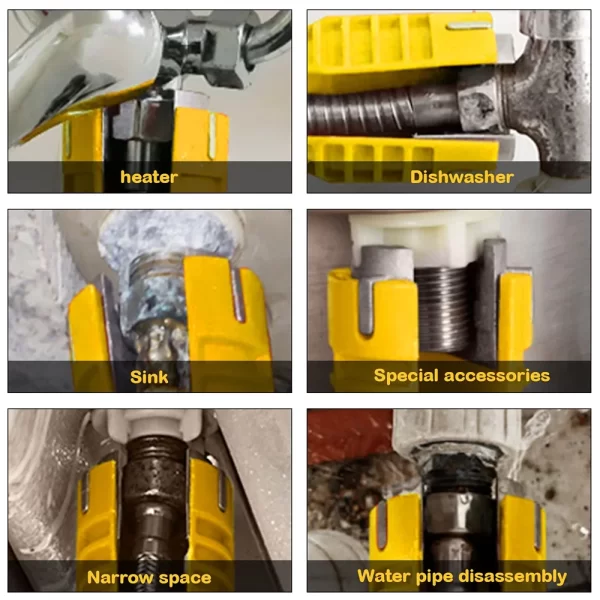 Sink Bathroom Wrench Plumbing Installation Tool Household Water Pipe - Image 4