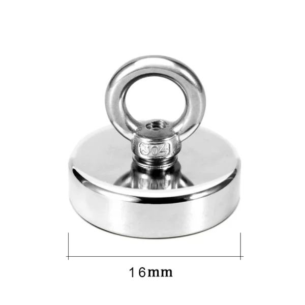 Super Strong Neodymium Fishing Magnets Heavy Duty imanes Magnet with Countersunk Hole Eyebolt for Salvage Magnetic Fishing - Image 7