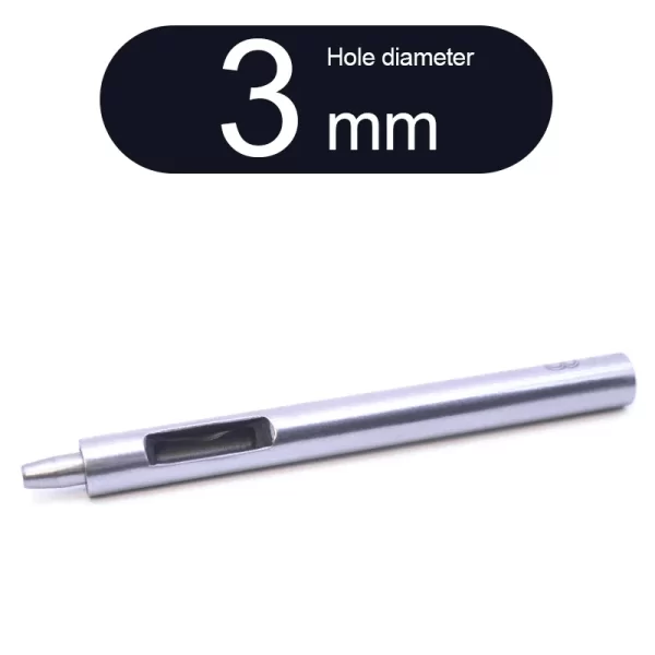 Round Punch Hollow Punch Steel Chisel Leather Puncher Cutting Tool for Belts, Metal Gaskets, Leather, Canvas (0.5mm To 60mm) - Image 24
