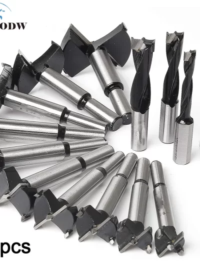 Forstner Bit Set Carbide Tipped Wood Drilling