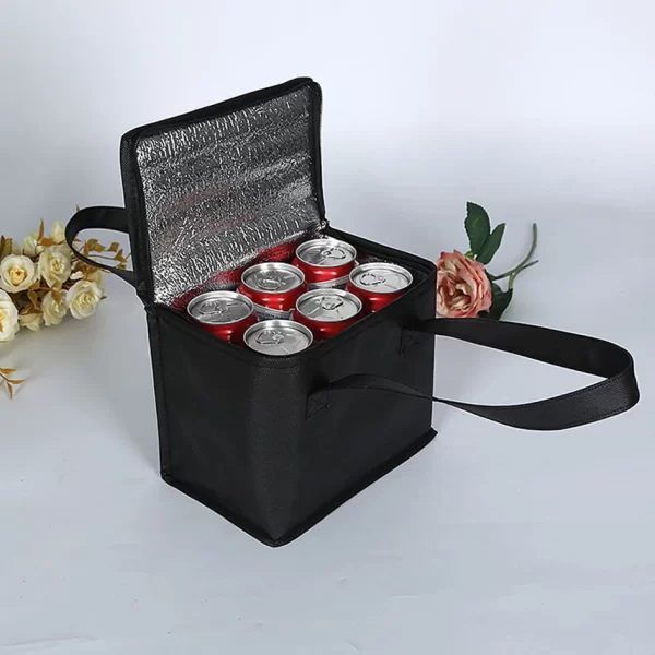 Portable Lunch Cooler Bag Folding Insulation Picnic Ice Pack Food Thermal Bag Drink Carrier Insulated Bags Beer Delivery Bag - Image 11
