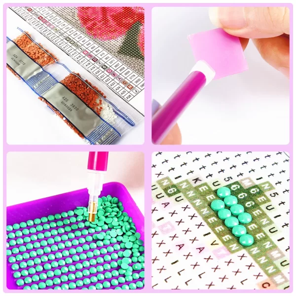 Evershine New Arrival House Diamond Painting Landscape Rhinestones Full Round Square Street Mosaic Winter - Image 5
