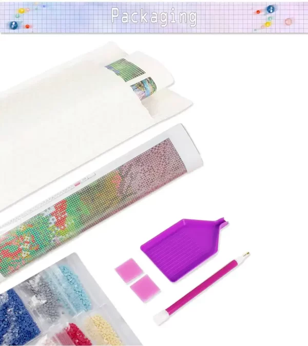 Evershine Diamond Painting Room Rhinestones Full Square Diamond Mosaic Tailor Picture Embroidery Clock - Image 11