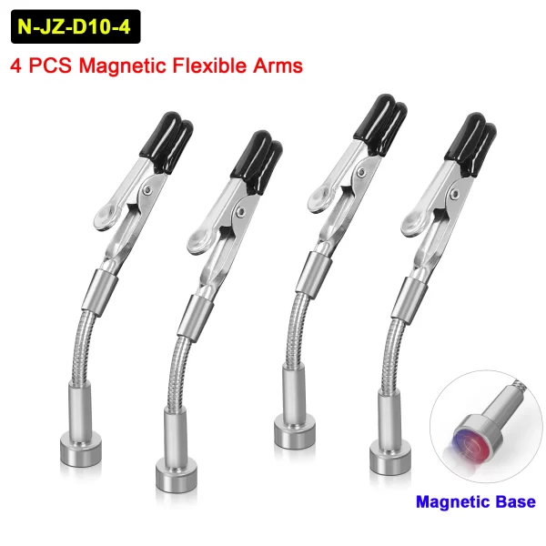 NEWACALOX Magnetic Mini Soldering Flexible Arm PCB Circuit Board Holder Soldering - Image 11
