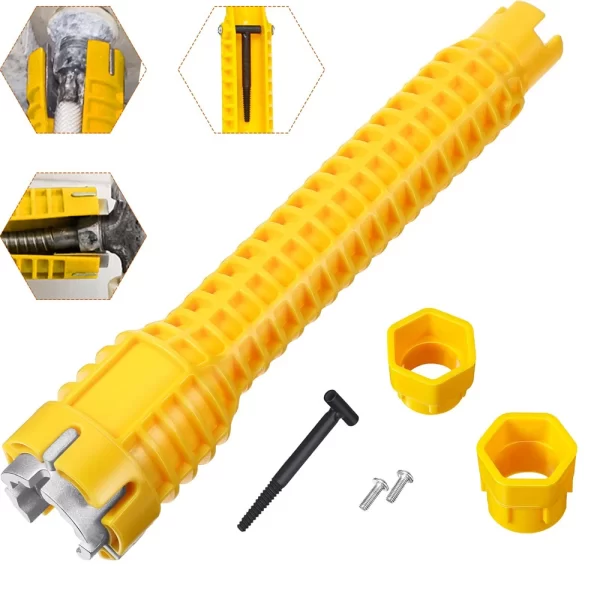 Sink Bathroom Wrench Plumbing Installation Tool Household Water Pipe