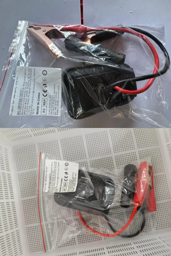 Car Lithium Battery Converter Charger Clip Auto Igniter Jump Starter - Image 15