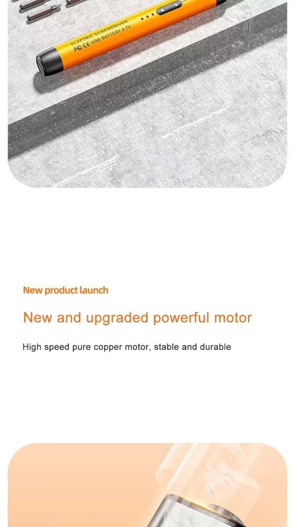 Electric Screwdriver Set Precision Power Tool Kit Rechargeable Wireless Mini Small Bits for Mobile Cell computer Repair CRV - Image 13