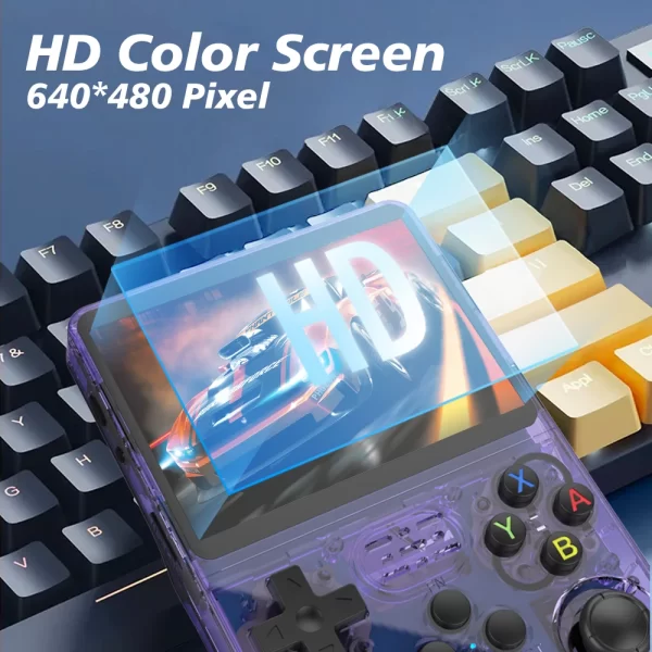 128G R36S Retro Handheld Video Game Console Linux System 3.5 Inch IPS Screen R35s Pro Portable Pocket Video Player 64GB Games - Image 4