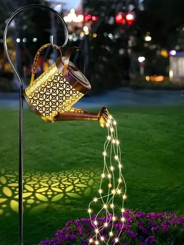 Solar Watering Can with Lights Outdoor Solar Garden Lights Garden Decroation Solar Lights - Image 12