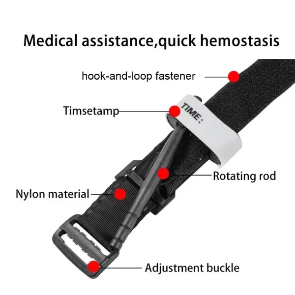 Emergency Tourniquet Tactical Emergency Strap - Image 4