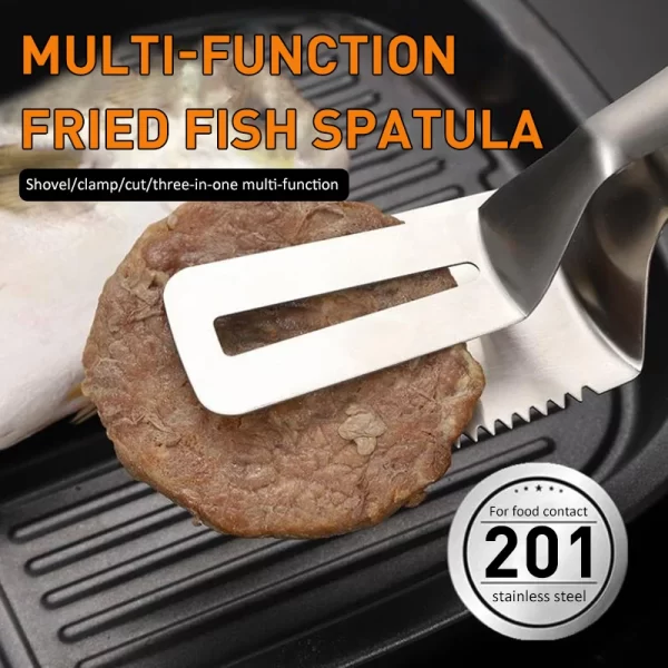 Kitchen BBQ Cooking Tools - Fried Shovel, Barbecue Clip, Tongs for Bread, Steak, Meat, and Vegetable - Image 9