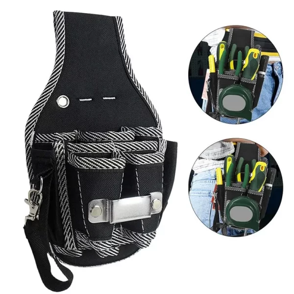 9 In 1 High Quality Tool Waist Pack Belt Utility Kit Holder Nylon Fabric - Image 2
