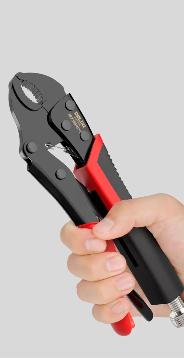 DELIXI ELECTRIC Lock Pliers 7-Inch Round/straight Universal Pressure Pliers - Image 13