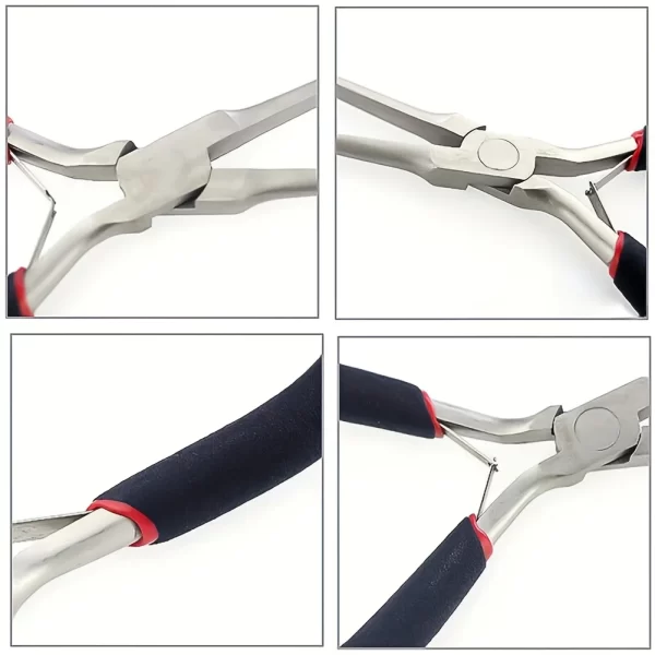 1PC Multi tool Long Nose Plier Needle Nose Plier Forceps Repair Hand Tool - Image 3