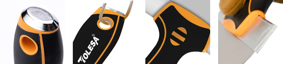 TOLESA Stainless Steel Taping Knife 5Pcs with 0.5mm Thickness Flexible Blades - Image 11