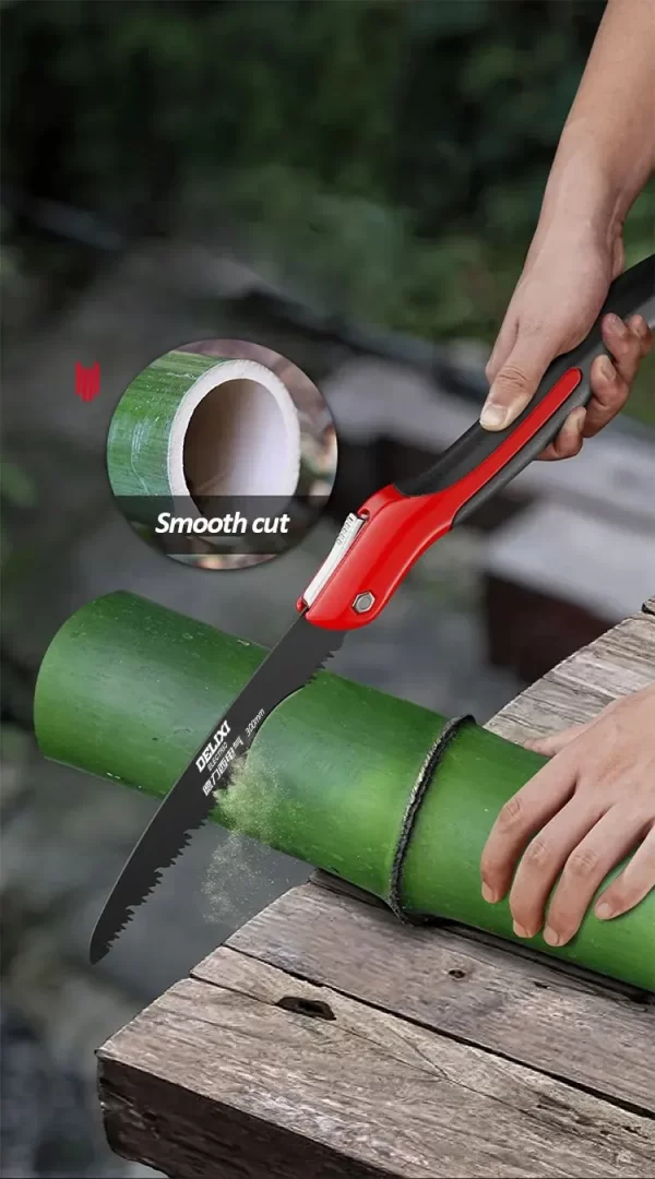 DELIXI ELECTRIC Folding Saw，SK5 steel One-button Folding Design - Image 15