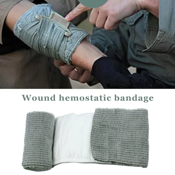 5/10PCS Israeli Bandage First Aid Trauma Hemostatic Bandage Kit Wound Traumatic Emergency Compression Bandages - Image 12