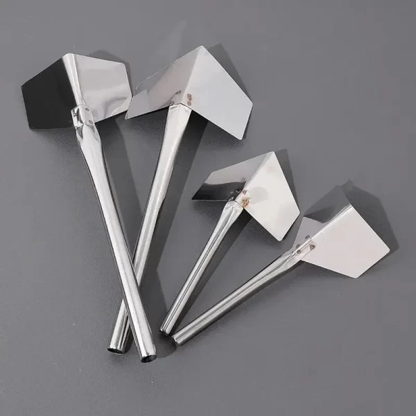 4Pcs Construction Tools Stainless Steel Putty Knife Drywall Scrapers Hand Tool Inside Outside Corner - Image 6