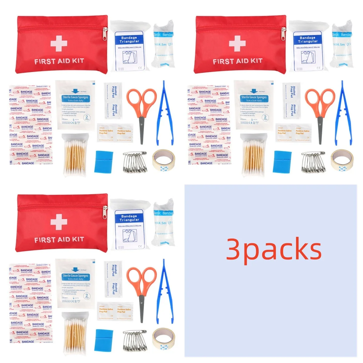 Portable Emergency Medical First Aid Bag Kit - Image 8
