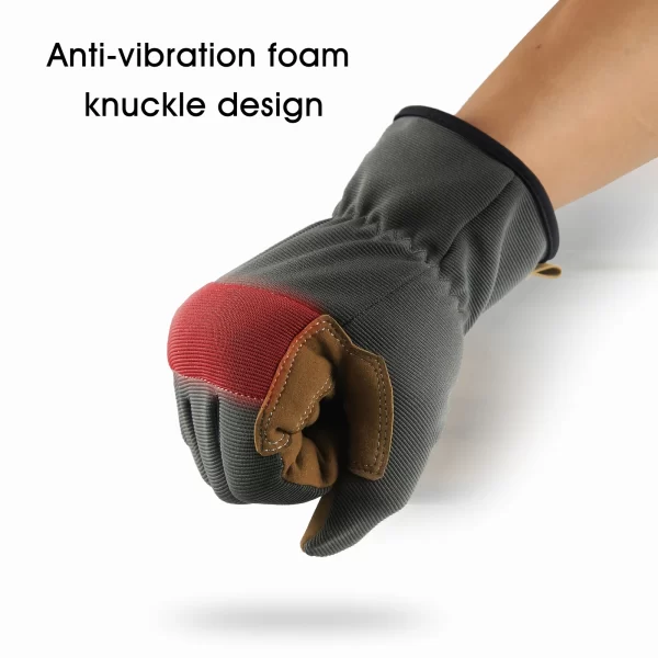 High Performance Multi-Purpose Light Duty Work Gloves For Men&Women Breathable & High Dexterity Touch Screen Excellent Grip - Image 3