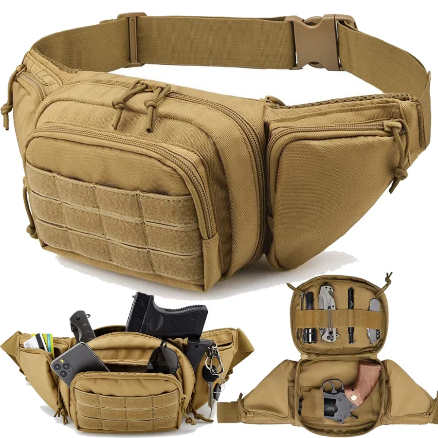 Tactical Waist Pack Outdoor Hiking Waist Bag Running Sports Functional - Image 12