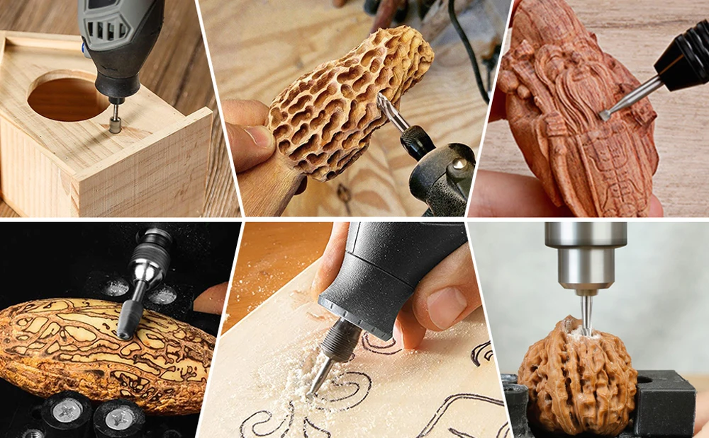 10pcs HSS Rotary File For Steel Milling Cutters For Metal Rat-tail File Hard Metal Rotary File Set - Image 8