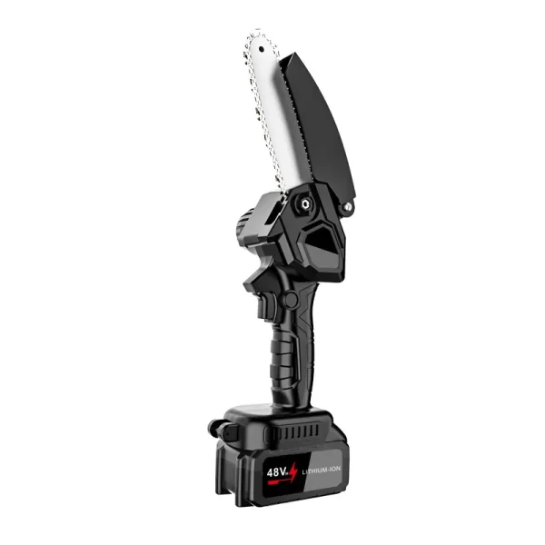 Rechargeable woodworking mini chainsaw, lithium chainsaw - Image 2