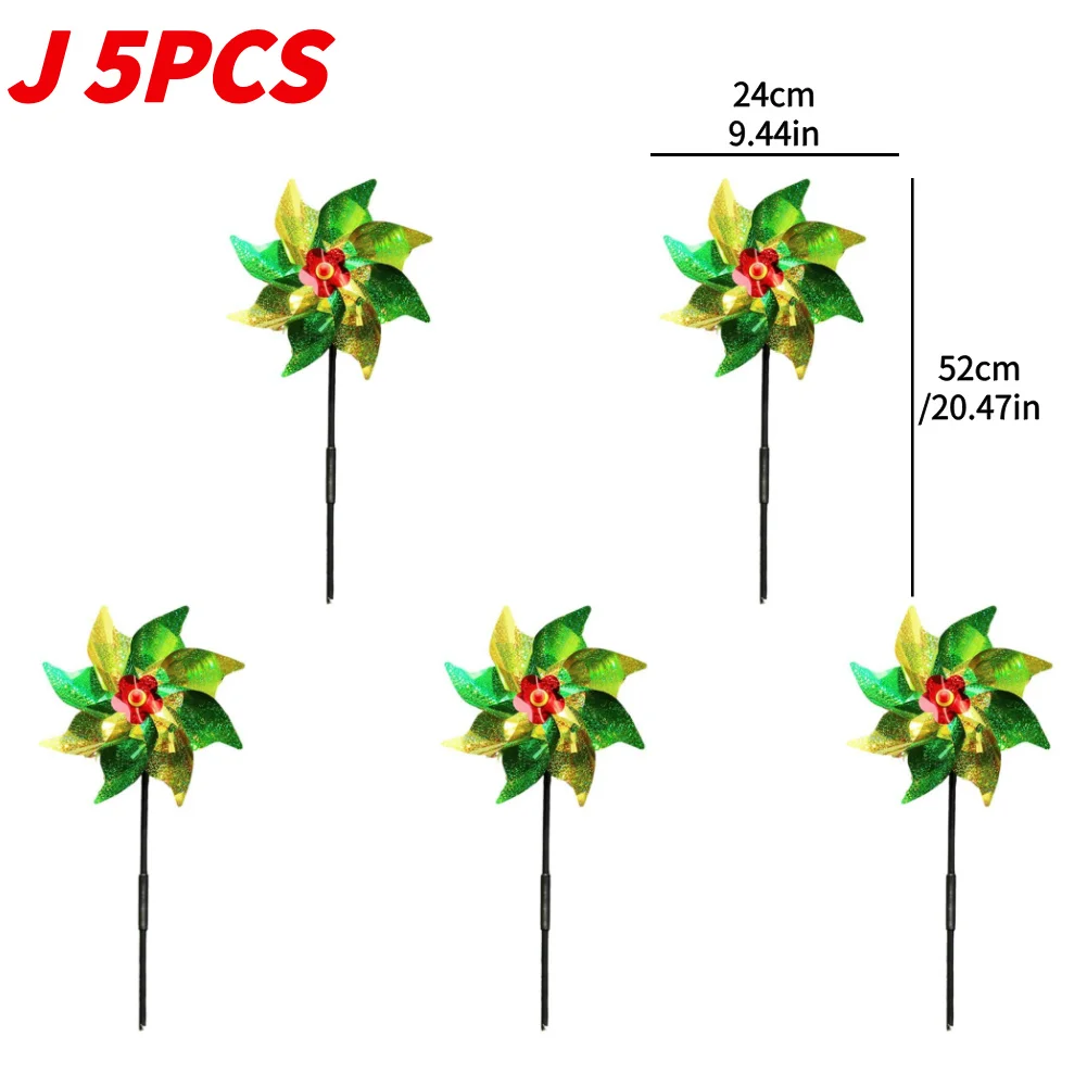 5/10PCS Bird Repeller Reflective Windmill Bird Repellent Anti Birds Windmill Spinner - Image 24