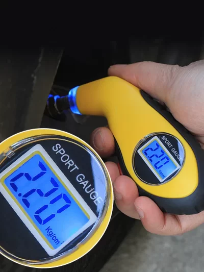 Auto Motorcycle Tyre Pressure Digital Meter Mini Diagnostic Tool Car Styling Detector Tire Pressure Gauge Portable LCD Display