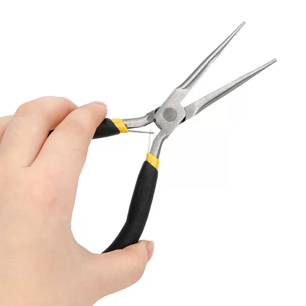 Long Nose Pliers 45#Steel Hand Tools Electrician Repair Tools Stripping Cutting Clamping Wire Cutter Multi-function - Image 4