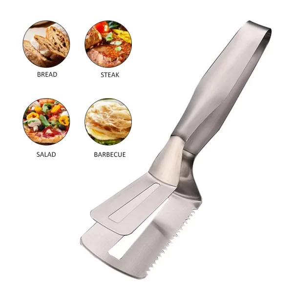 Kitchen BBQ Cooking Tools - Fried Shovel, Barbecue Clip, Tongs for Bread, Steak, Meat, and Vegetable - Image 7